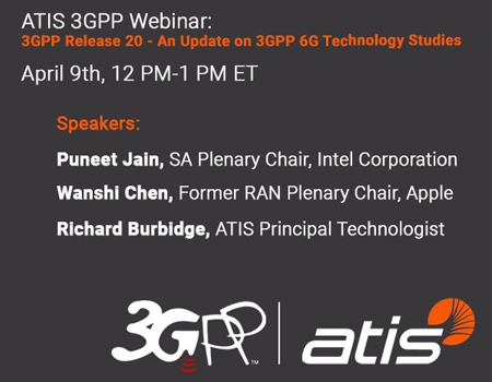 ATIS Webinar on Rel-20 6G Studies